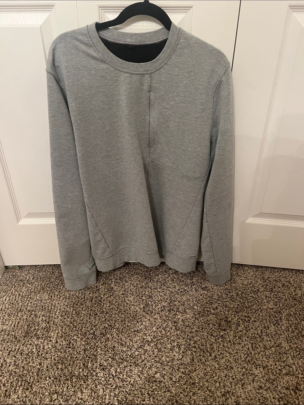 lululemon athletica Men's Crewneck Sweatshirt - Heather Gray